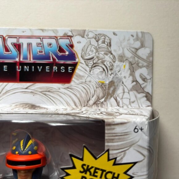 NEW Mattel Masters of the Universe Origins Sketchbook Series Sy-Klone 5'' Action - Picture 3 of 8